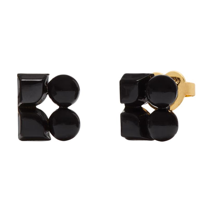 

Kate Spade Медные серьги-гвоздики женские черные