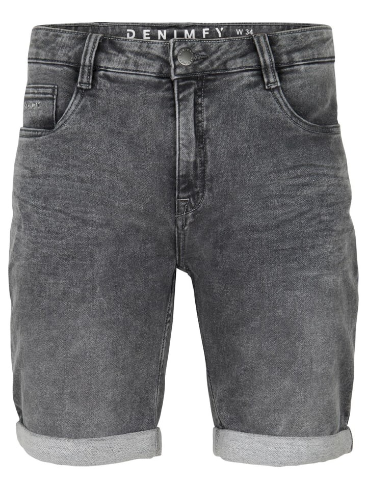 

Шорты DENIMFY Short DFAri regular/straight, серый