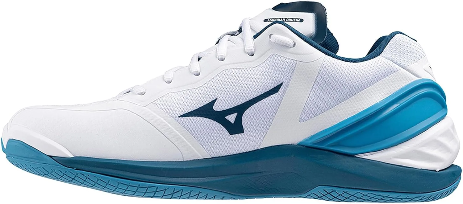 Кроссовки для легкой атлетики Mizuno Wave Stealth Neo унисекс, белый/синий — фото 2
