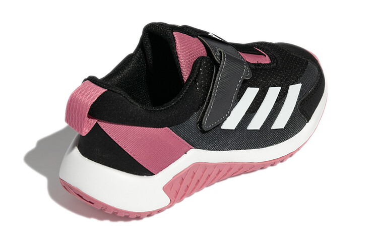 4Uture Kids Кроссовки детские низкие черные/белые Adidas — фото 4
