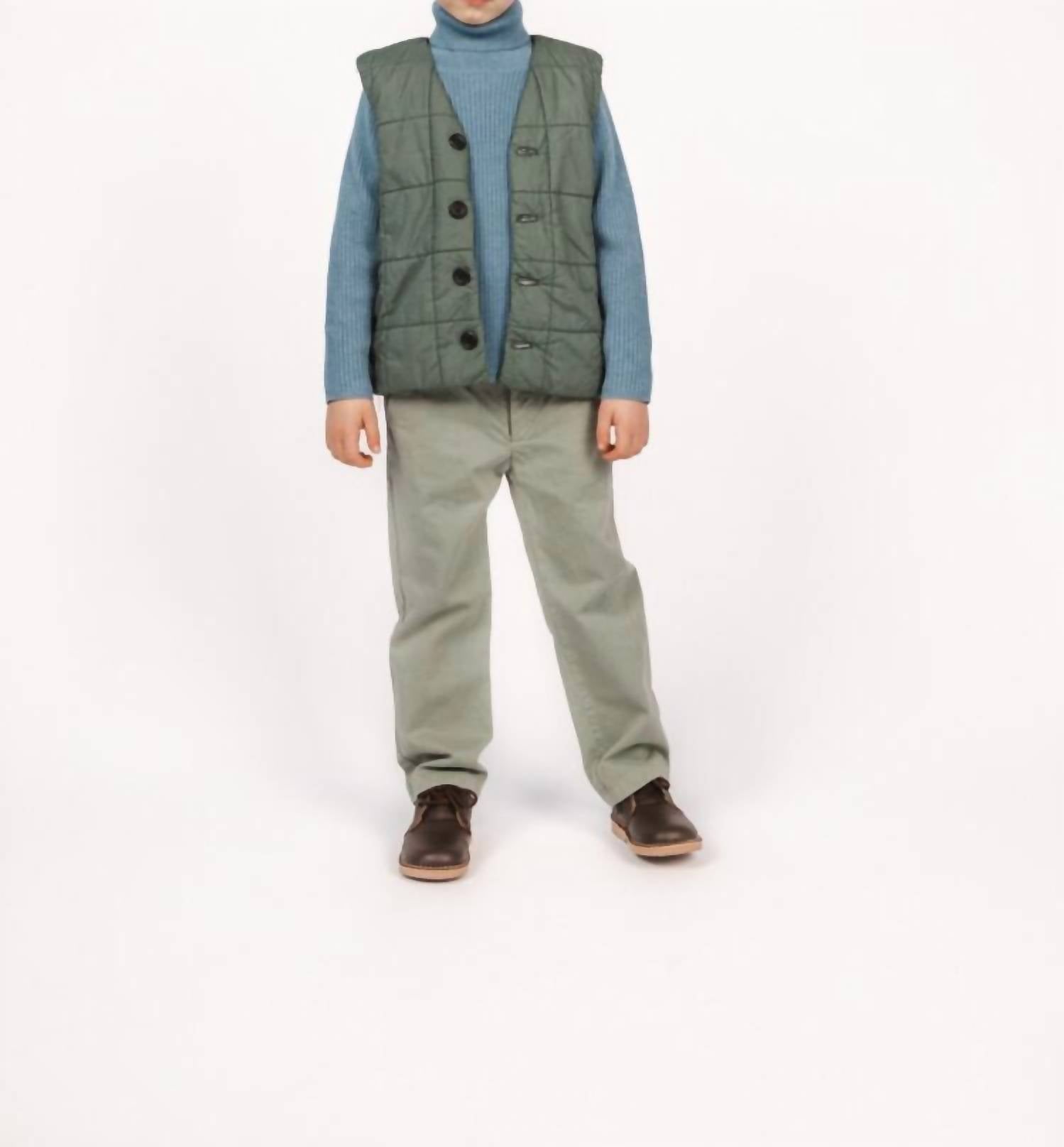 

Детская куртка Toni в зеленом цвете Morley