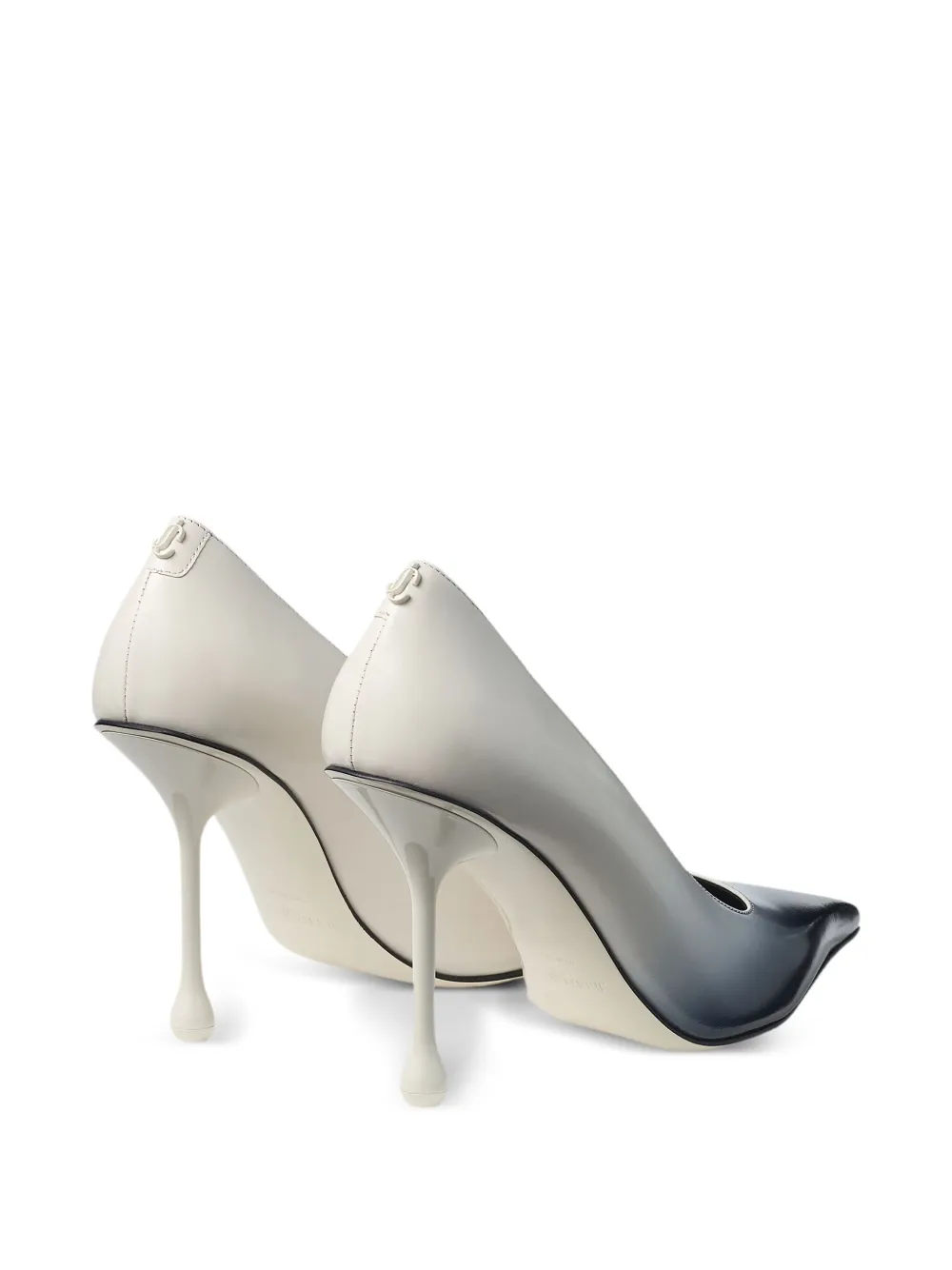 Туфли Ixia 85 с заостренным носком Jimmy Choo, белый — фото 3