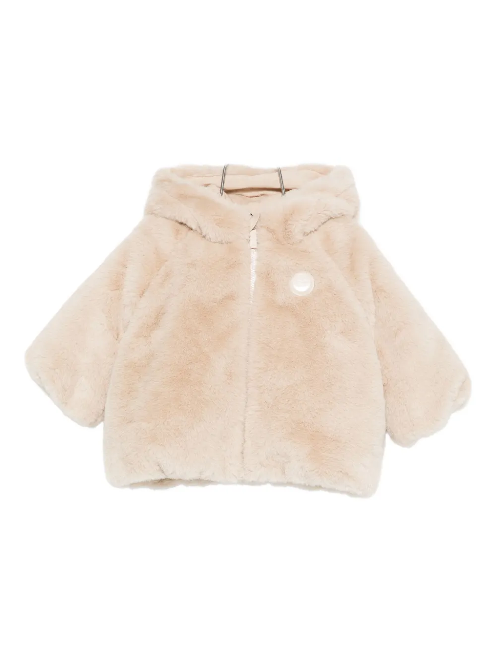 

Куртка с капюшоном и нашивкой-логотипом Emporio Armani Kids, нейтральный