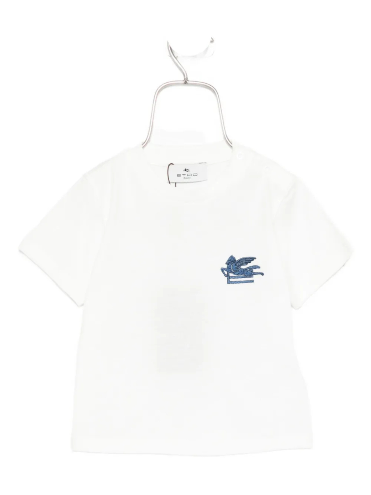 

Футболка ETRO KIDS с мотивом Пегаса, белый