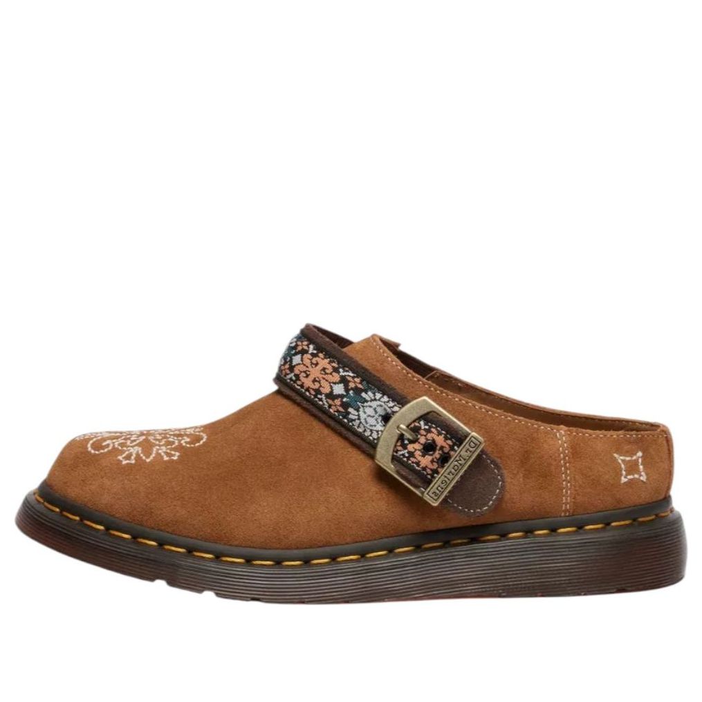 

Мюли Dr. Martens Isham Suede and Jacquard Mules 'Brown'