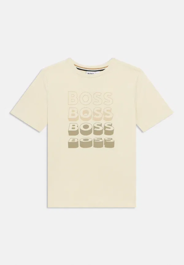 Футболка принтованная Boss Kidswear, песочный