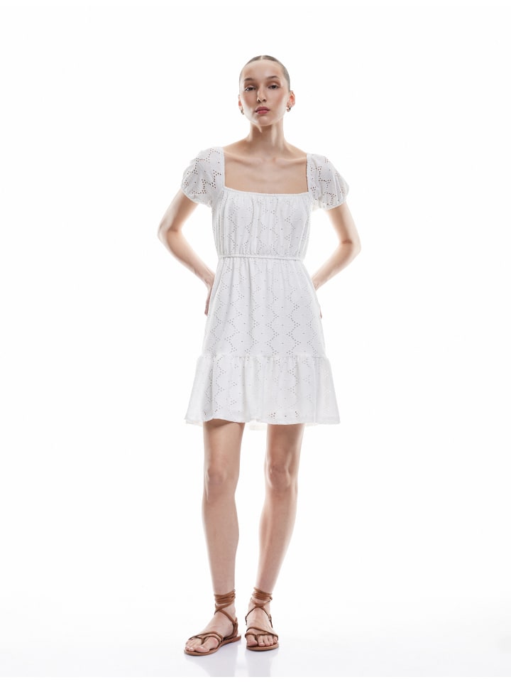 

Платье до колена KOTON, экрю