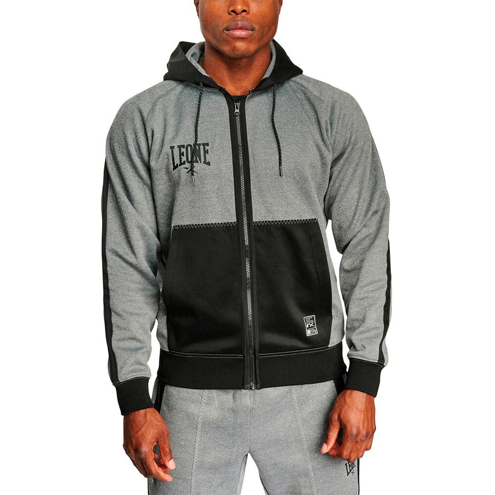 

Толстовка Leone1947 Melange Full Zip, серый