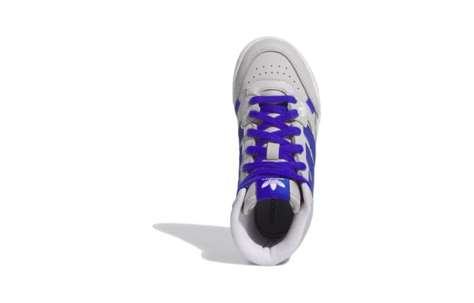 Детские кроссовки для скейтбординга PS High-top серые/синие Adidas Originals, серый/синий — фото 3