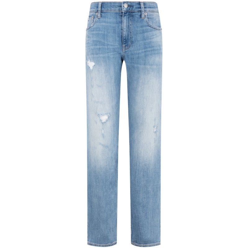 

Футболка CALVIN KLEIN Jeans джинсовая светло-голубая