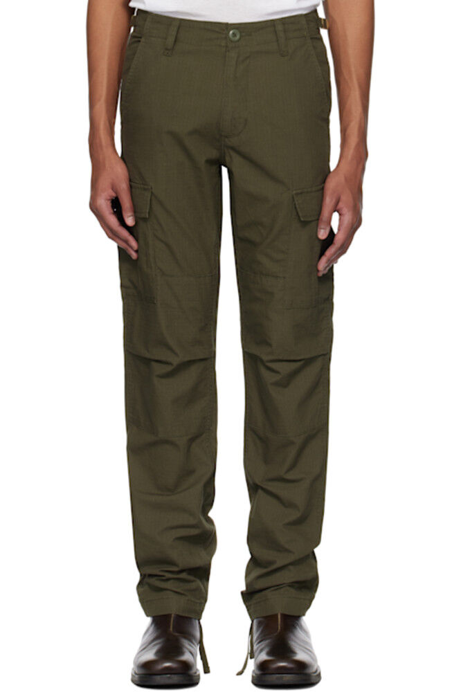

Авиационные брюки-карго цвета хаки Carhartt Work In Progress