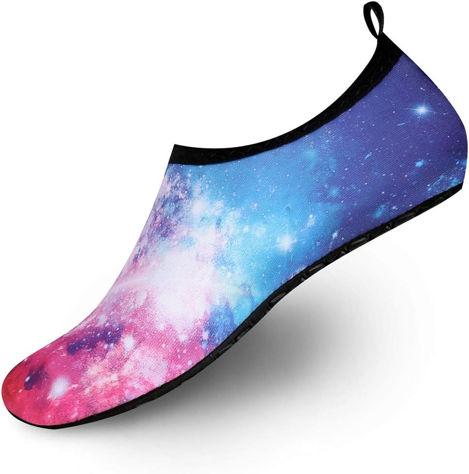 

Водные тапочки для женщин и мужчин, быстро сохнущие аква-йога носки, обувь-без пятки для плавания, пляжа, бассейна, серфинга и тренировок Fadtop, красный