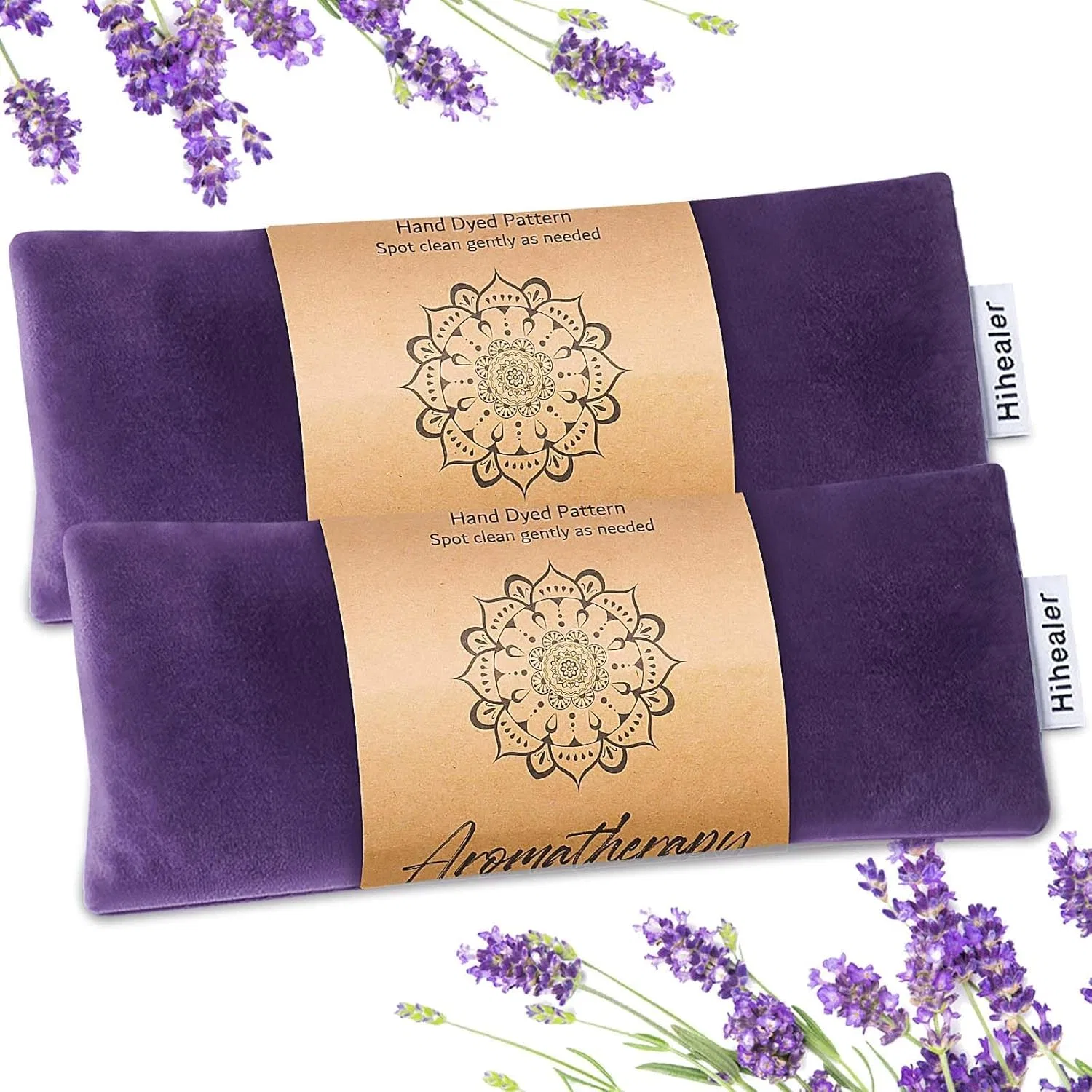 Маска для глаз Hihealer с лавандовой ароматерапией, 2/4 шт. Hihealer, 2-2 X Purple