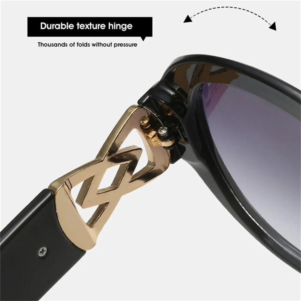 

Винтажные круглые солнцезащитные очки для женщин с градиентным переходом цвета, женские солнцезащитные очки с защитой от УФ-излучения UV400 HDUBFY, White