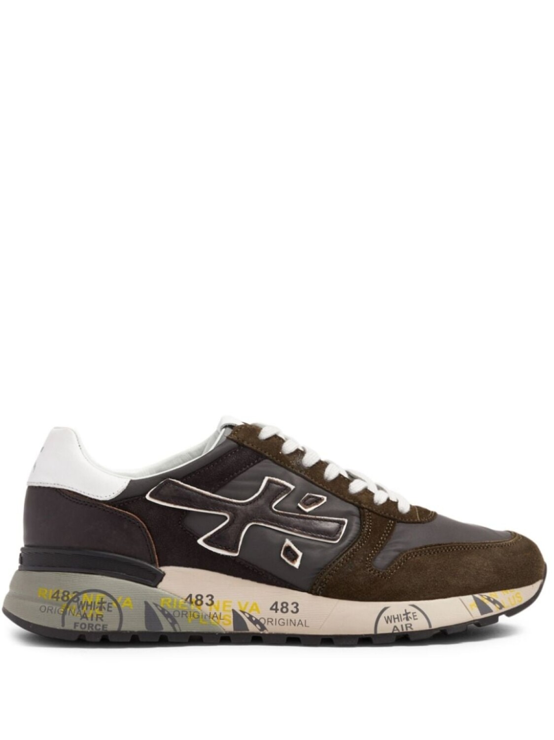 

Premiata кроссовки Mick 6417 со вставками, коричневый
