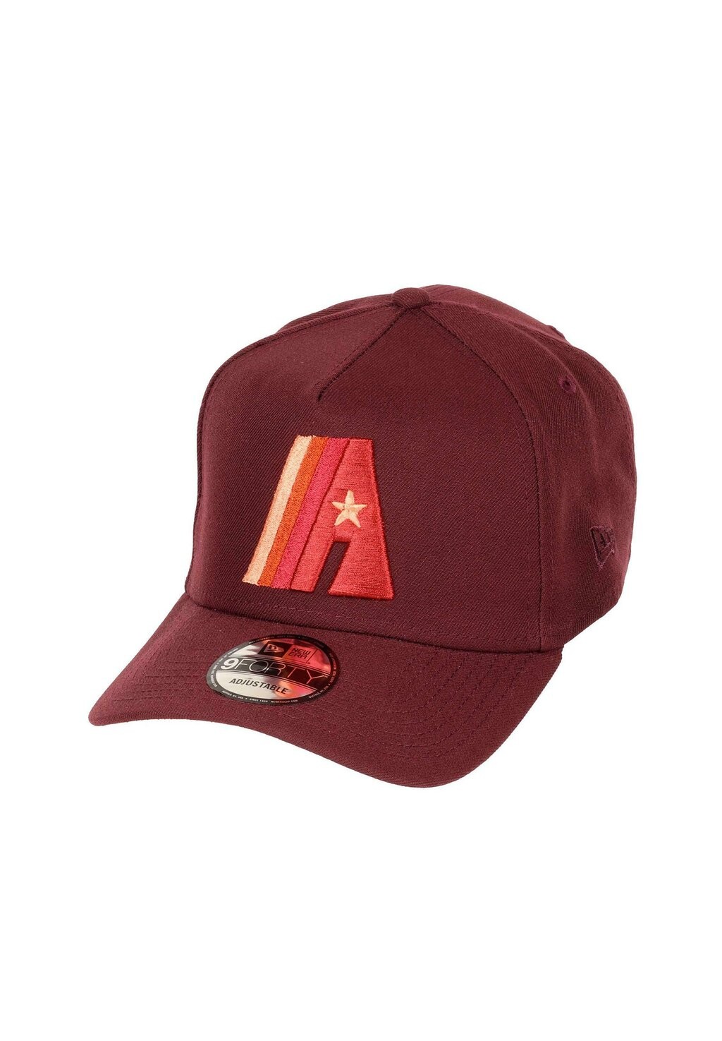 

Бейсболка New Era, винно-красный