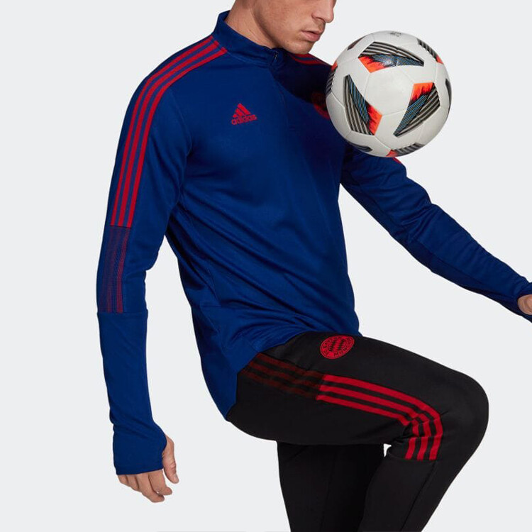 Куртка мужская синий Adidas — фото 4