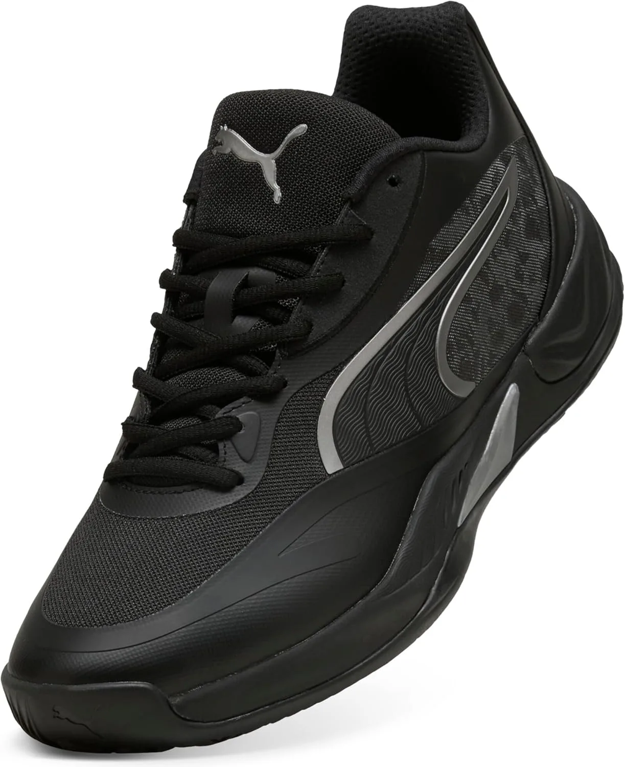 Кроссовки для легкой атлетики PUMA Unisex All-pro Nitro, черный/серебряный — фото 2