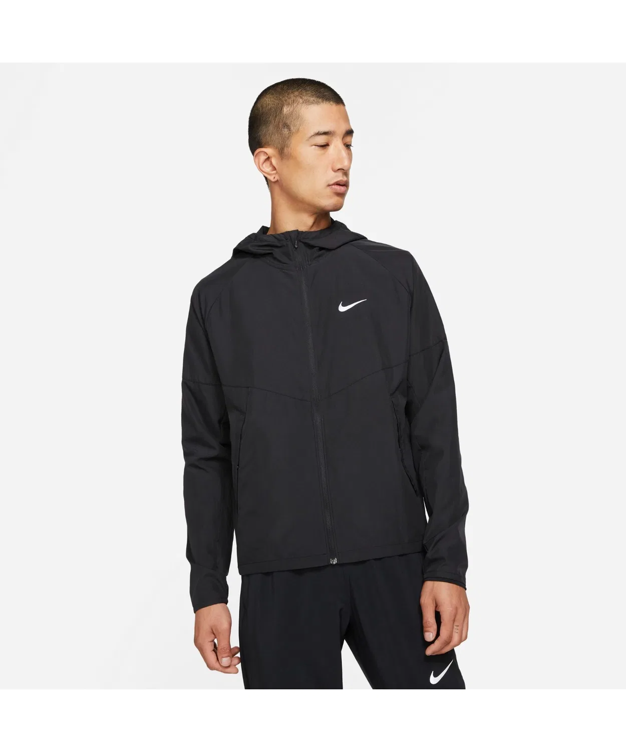 Куртка-худи Nike RPL Miler с капюшоном, чёрная