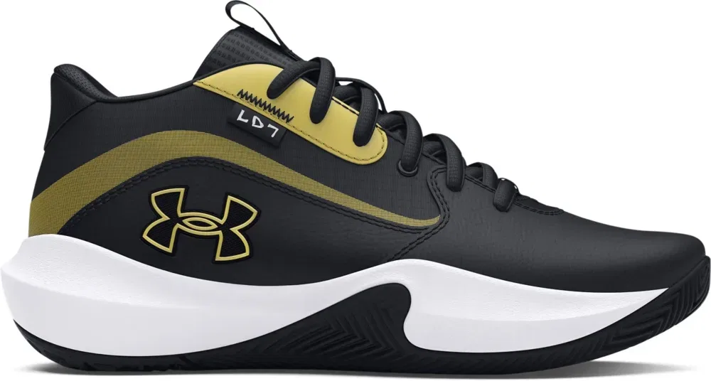 Кроссовки детские Lockdown 7, Under Armour, черный