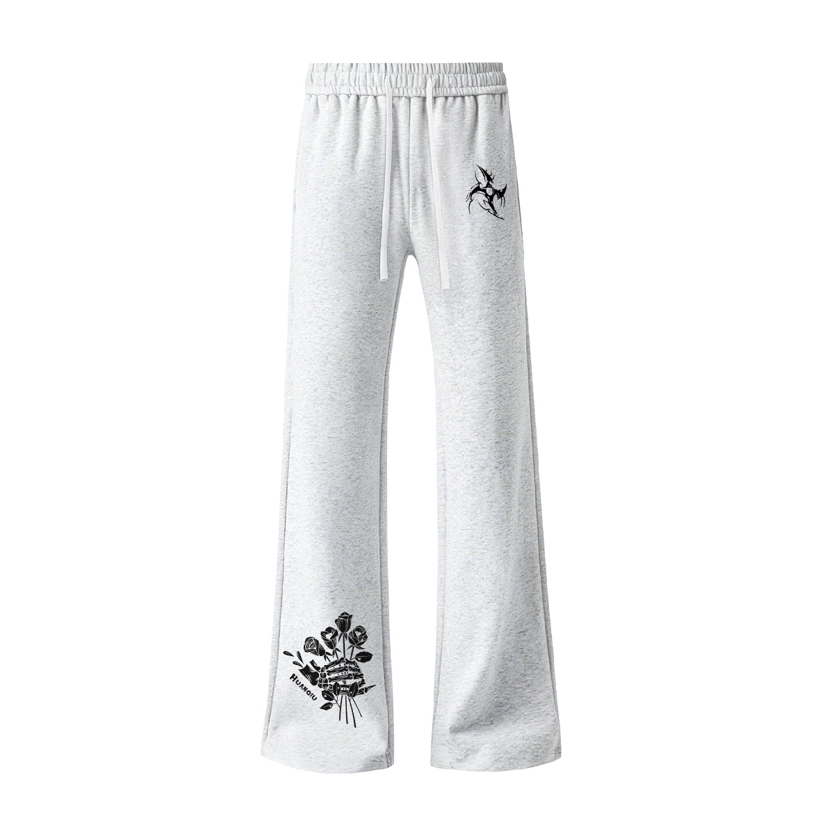 

Повседневные брюки Unisex Moderate Scimitar HUANQIU, белый heather серый