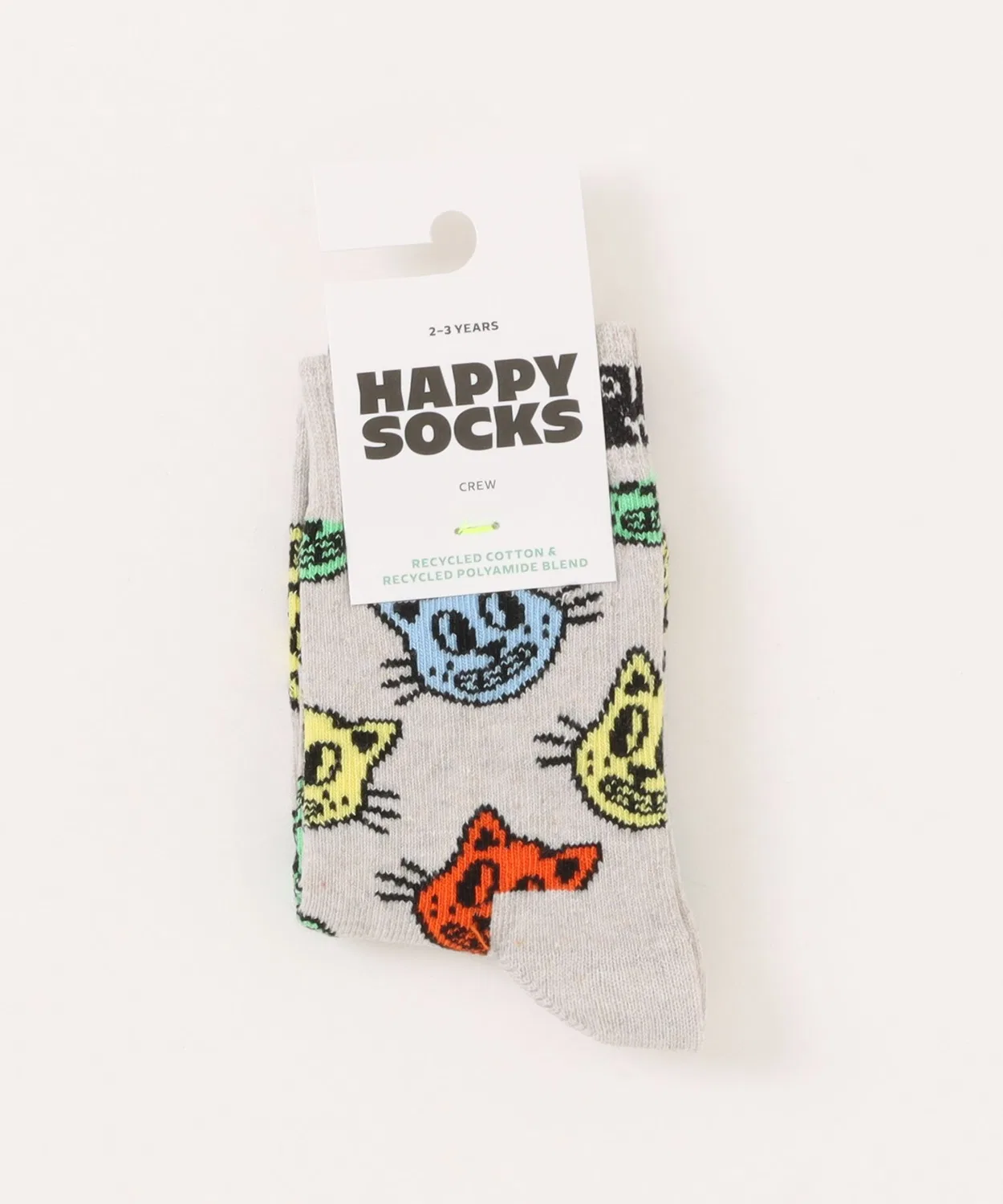 Носки детские Happy Socks animal design KIDS, серый