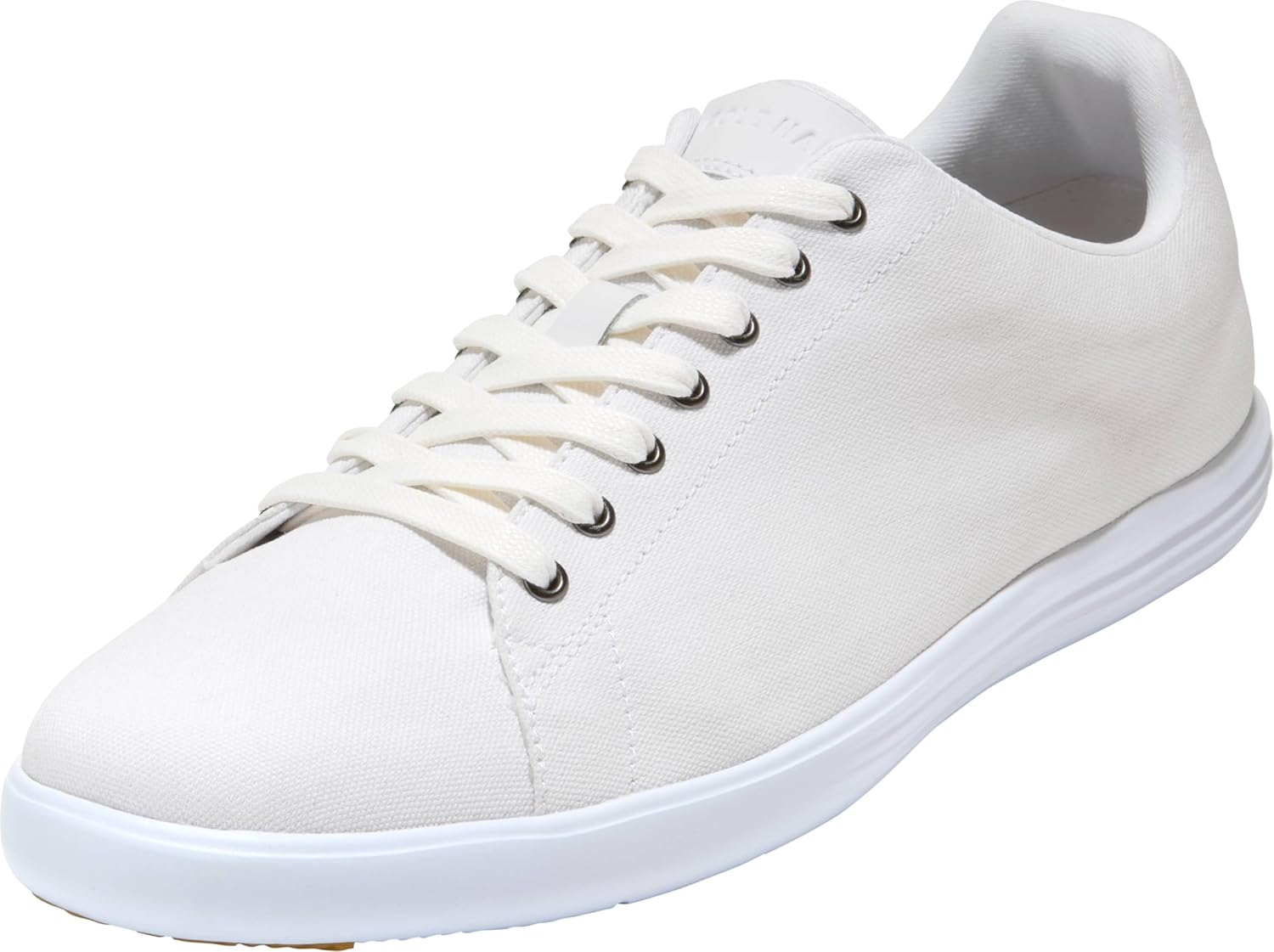 

Мужские легкие кеды Cole Haan Grand Crosscourt из холщовой ткани, Optic White Canvas/Optic White