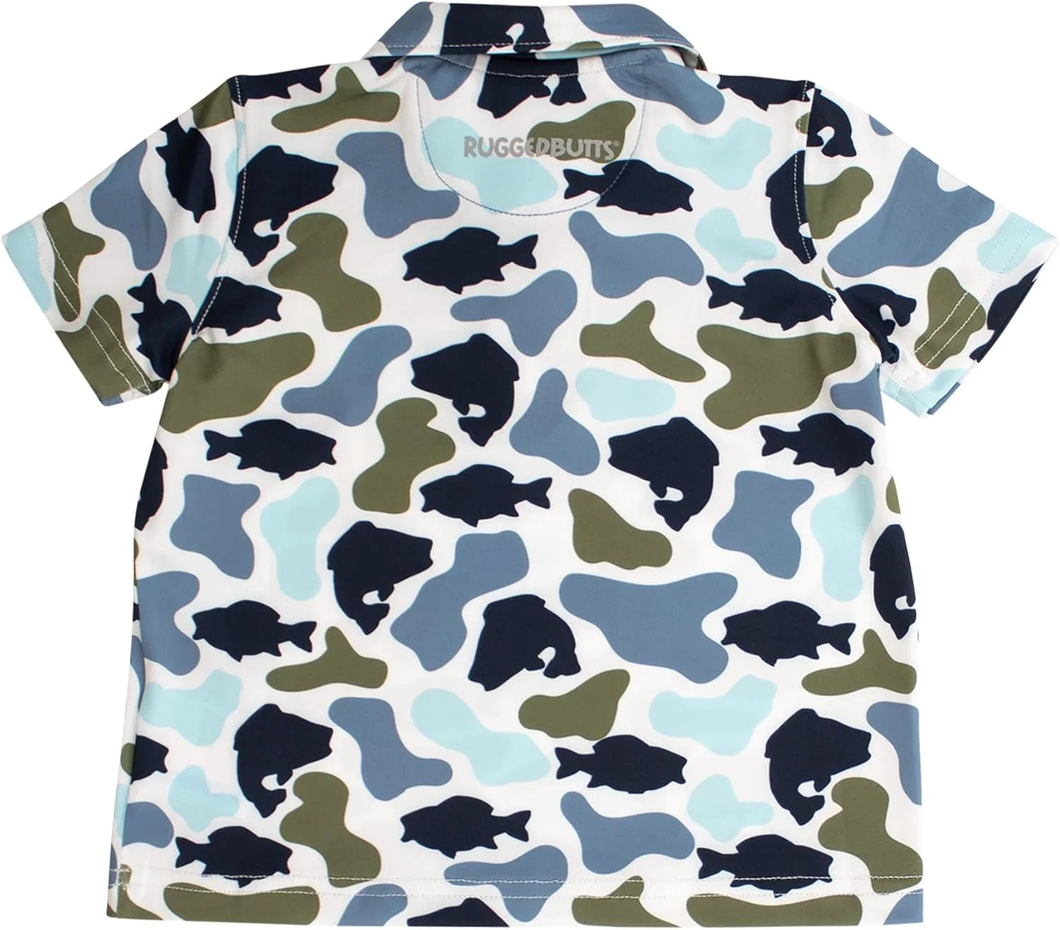 Детское поло RUGGEDBUTTS, Camo Catch — фото 2