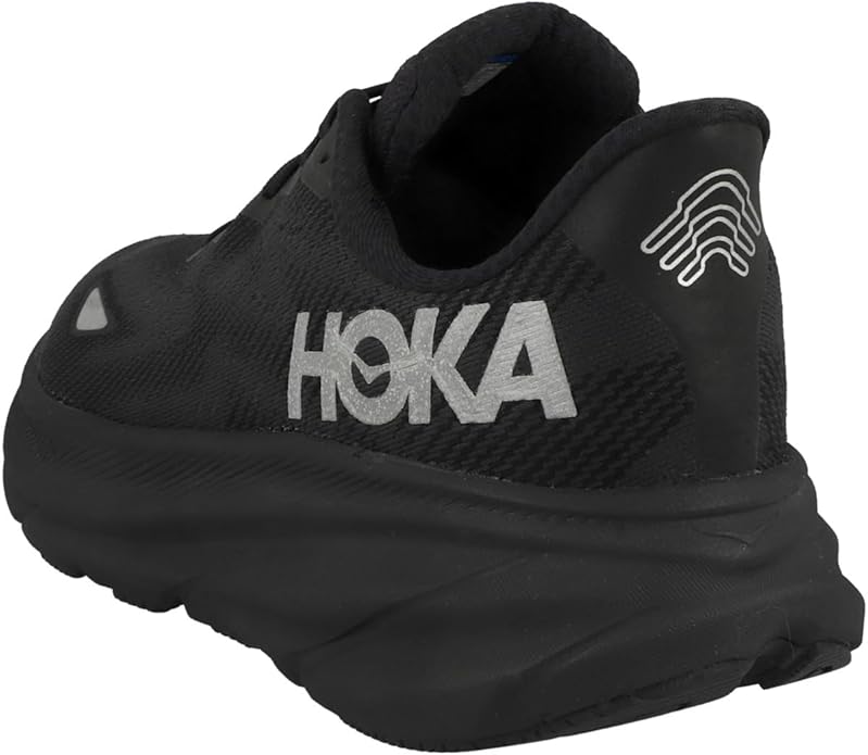 Женские беговые кроссовки Hoka Clifton 9 GTX черные — фото 3