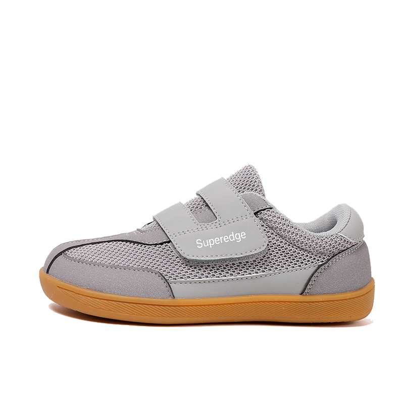 

Нескользящие, амортизирующие, износостойкие, дышащие, низкие, детские, повседневные кроссовки для детей SUPEREDGE, серый