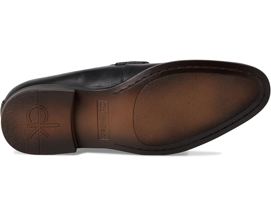 Мужские лоферы Calvin Klein Obexx, Black Leather — фото 3
