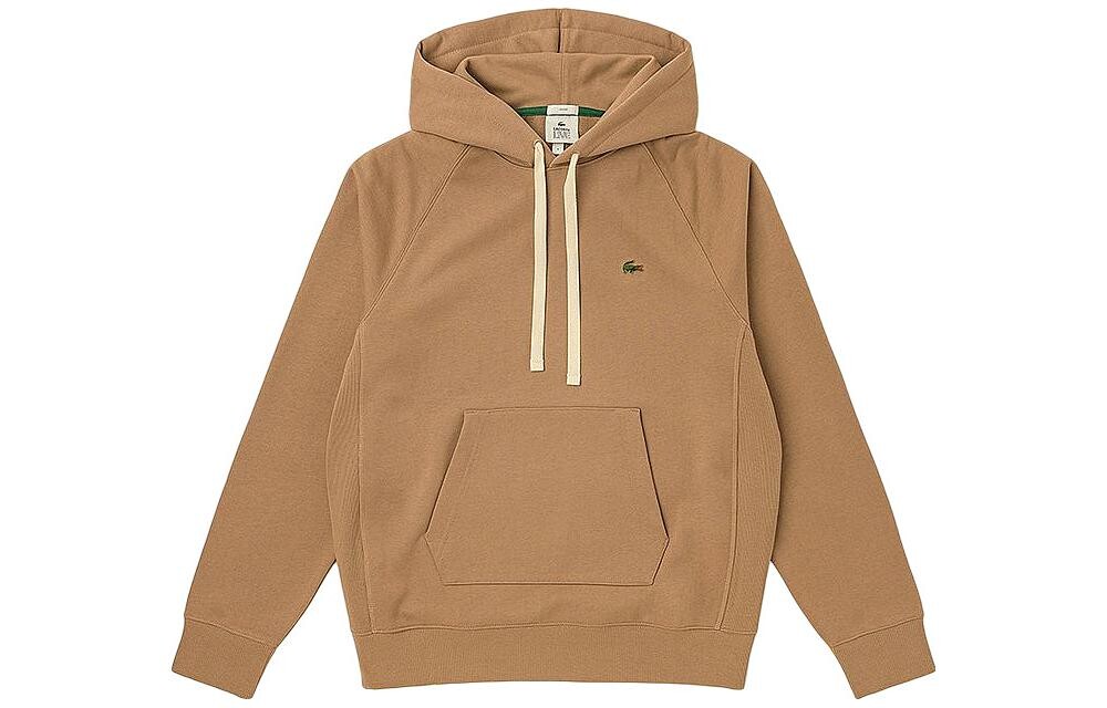 

Толстовка унисекс светло-кофейная Lacoste, коричневый