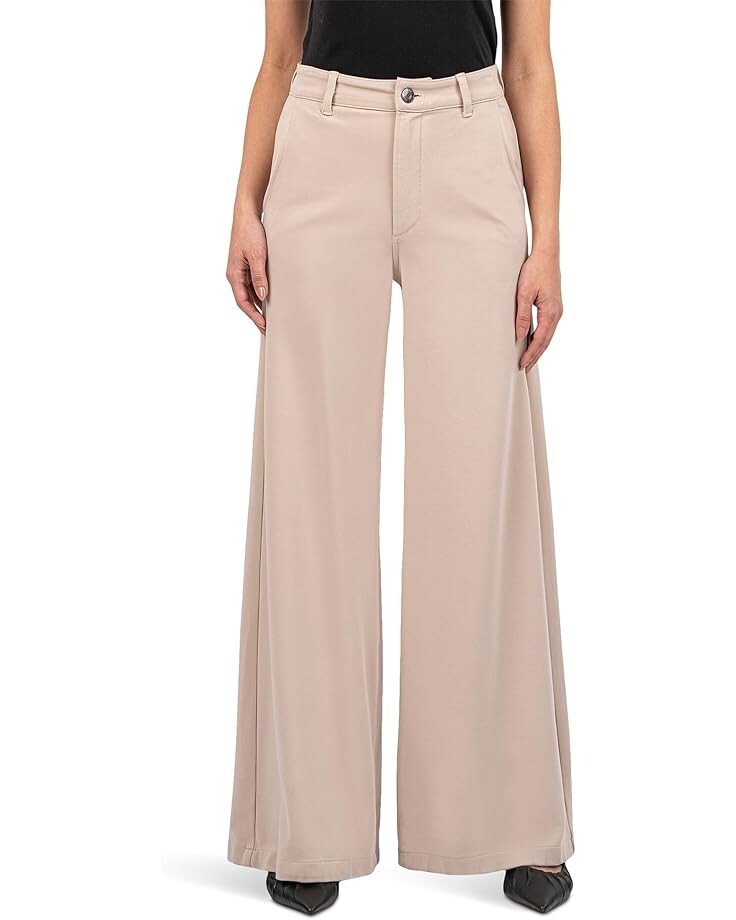 

Носки KUT from the Kloth Meg - Wide Leg Pants W/ Trouser Pockets, цвет Stone