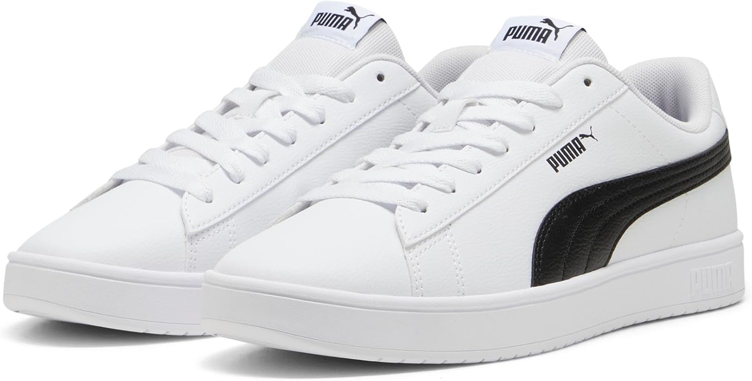 

Кроссовки Puma Unisex-Adult Smash V2, белый/черный