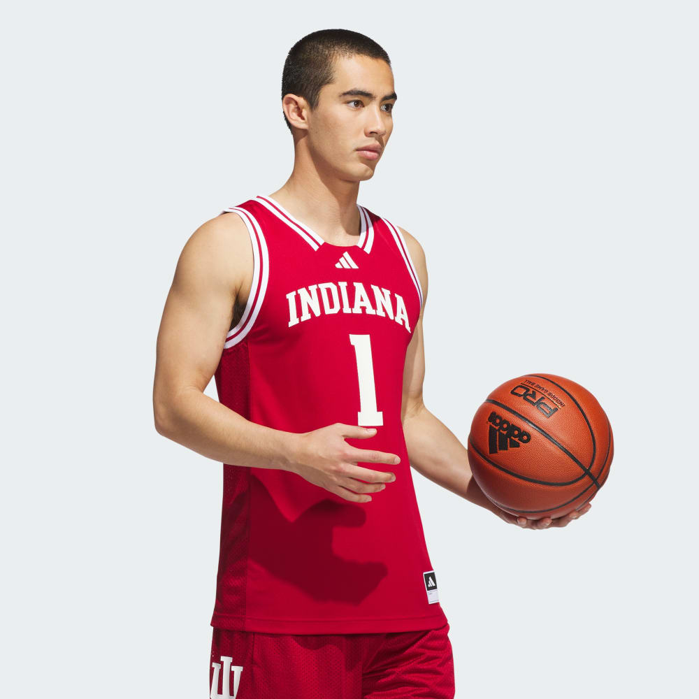Джерси Adidas Indiana Hoosiers Away Swingman Jersey, цвет Team Victory Red — фото 3