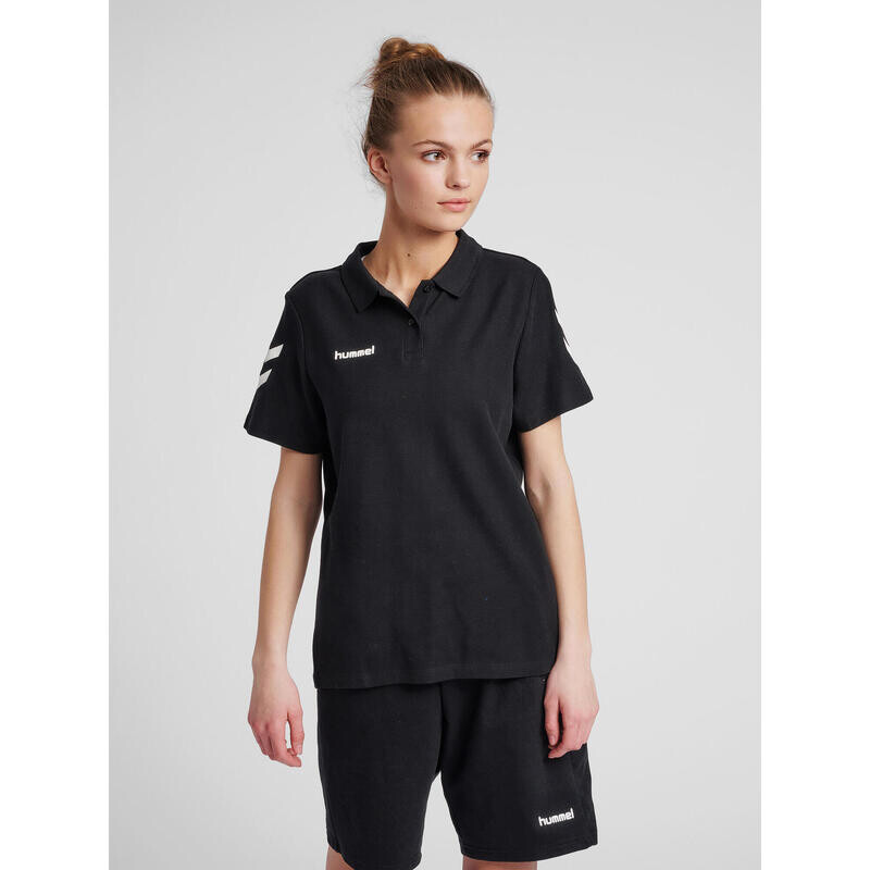 

Hmlgo Polo женская мультиспортивная рубашка-поло HUMMEL, цвет schwarz