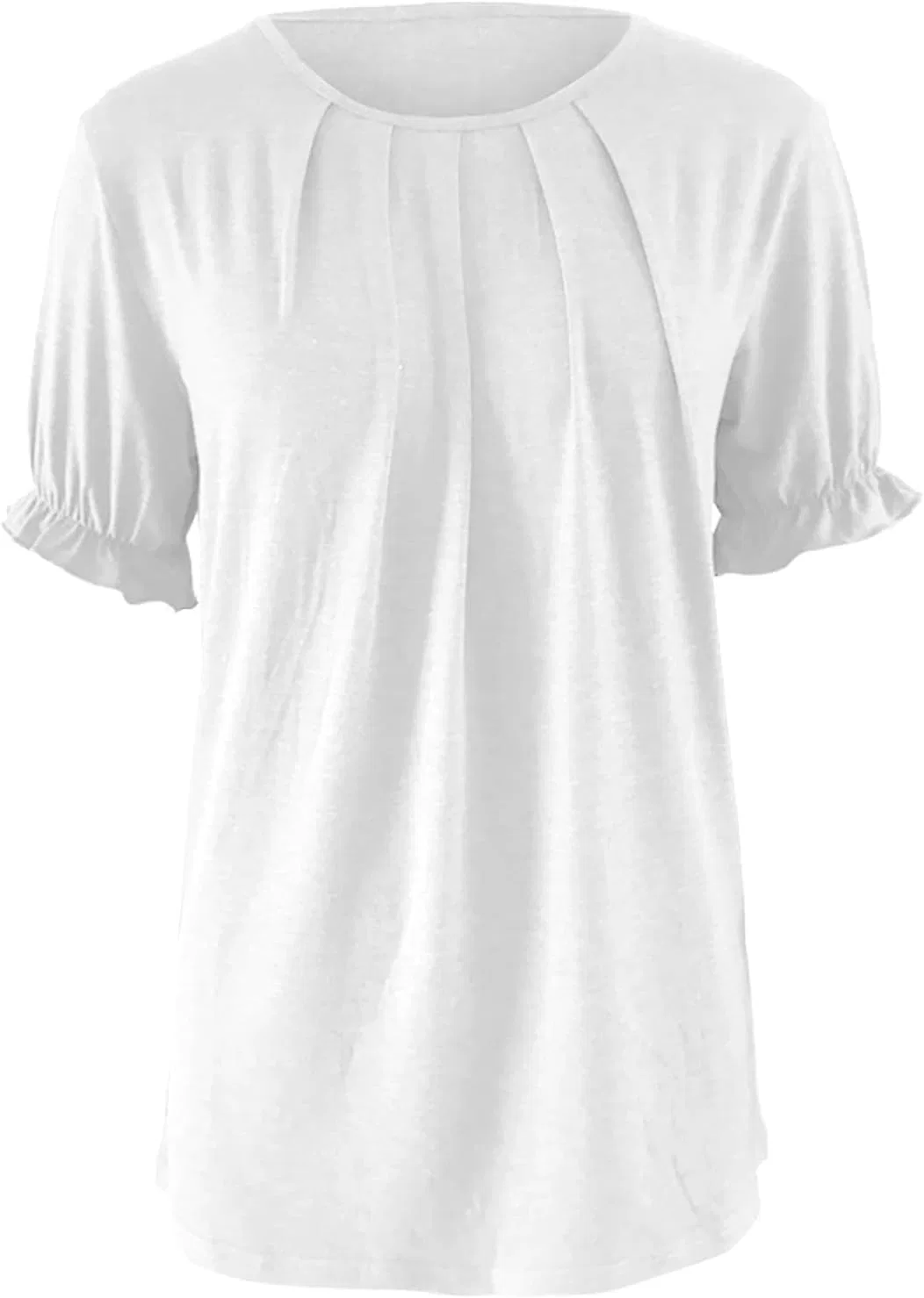 Футболка с V-образным вырезом, повседневная, Women's Party Shirts, белый