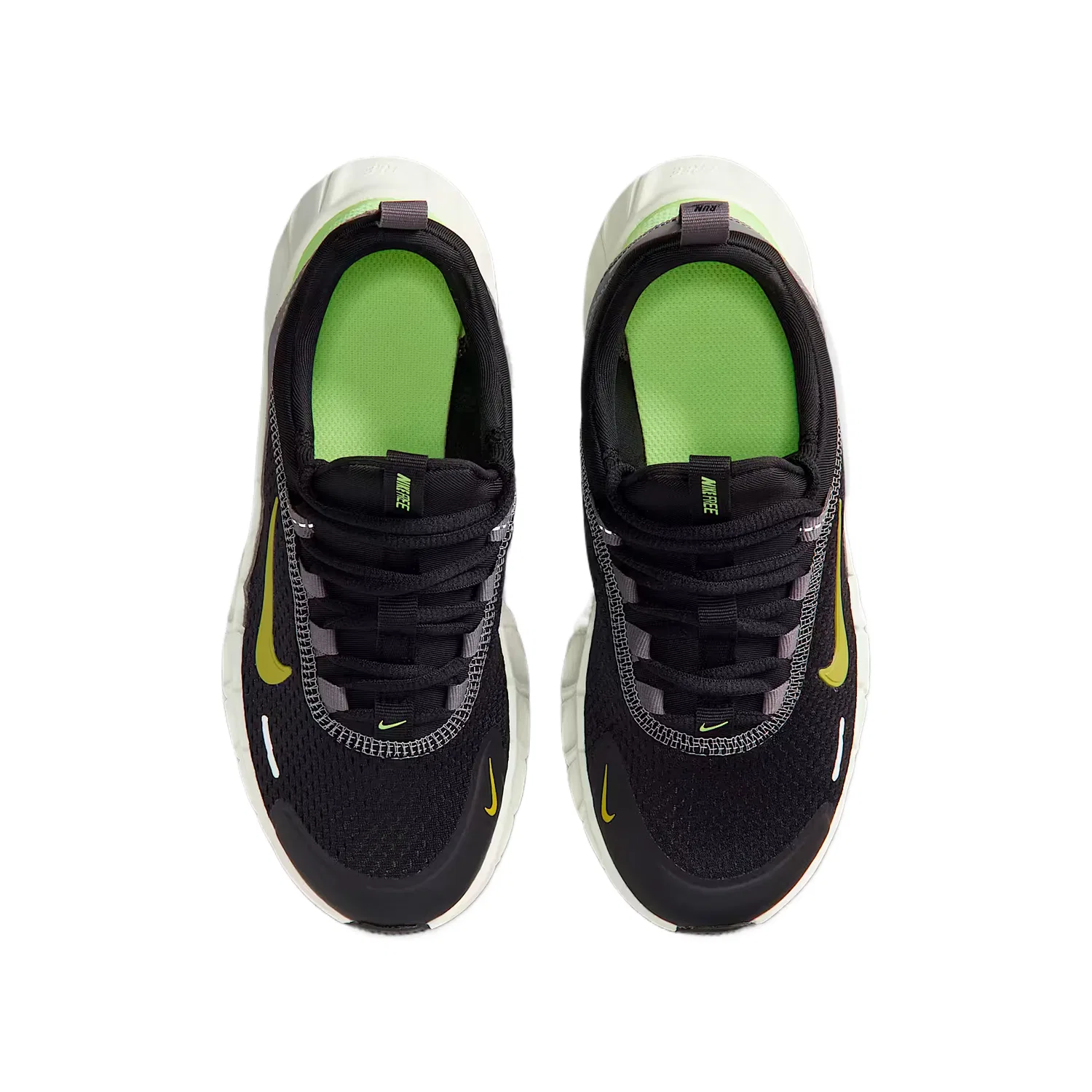 Детские кроссовки для бега Kids Nike, Black/Pencil Tip/Volt Ice/Saffron Quartz — фото 4