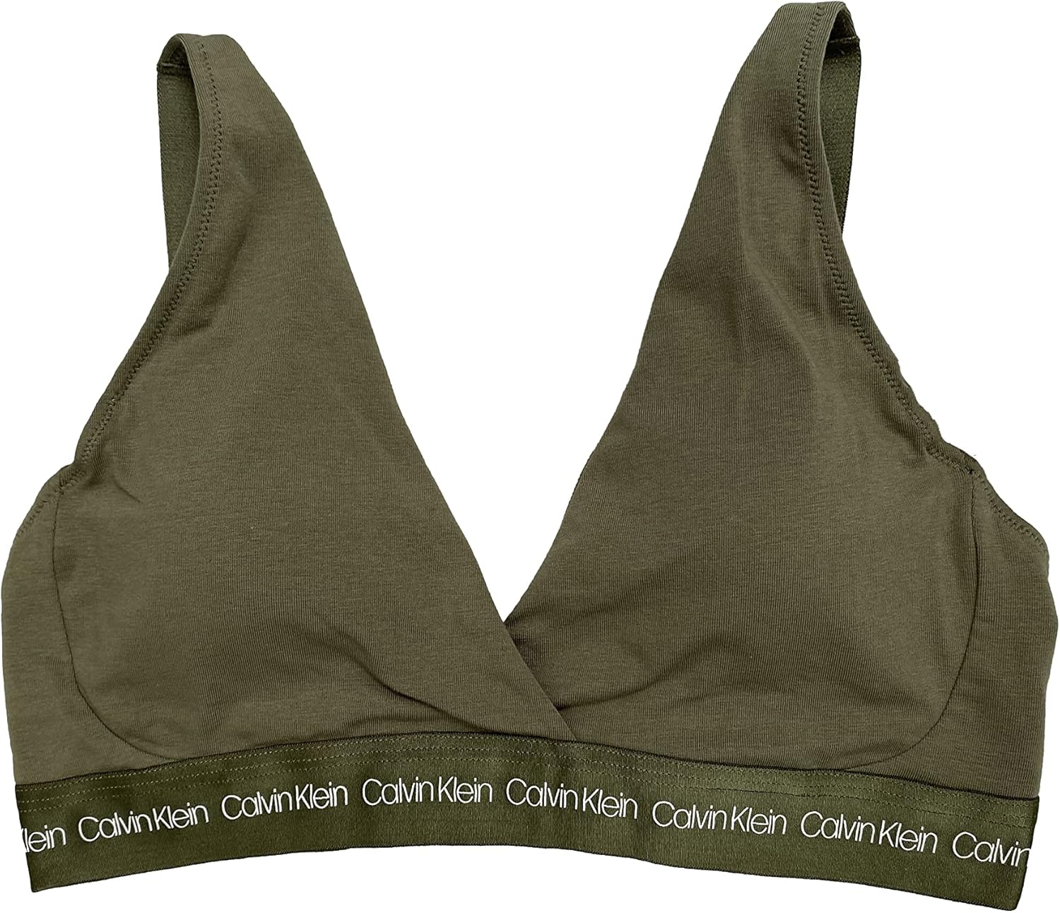 

Женский бюстгальтер-бралетт Calvin Klein с легкой подкладкой и треугольными чашечками, O(Qp2626-251)/W