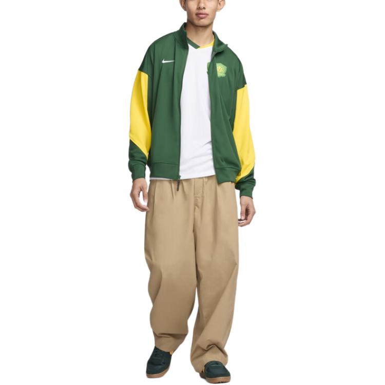 Nike Футболка Dri-Fit Academy мужская Canyon Green/Travel Yellow — фото 4
