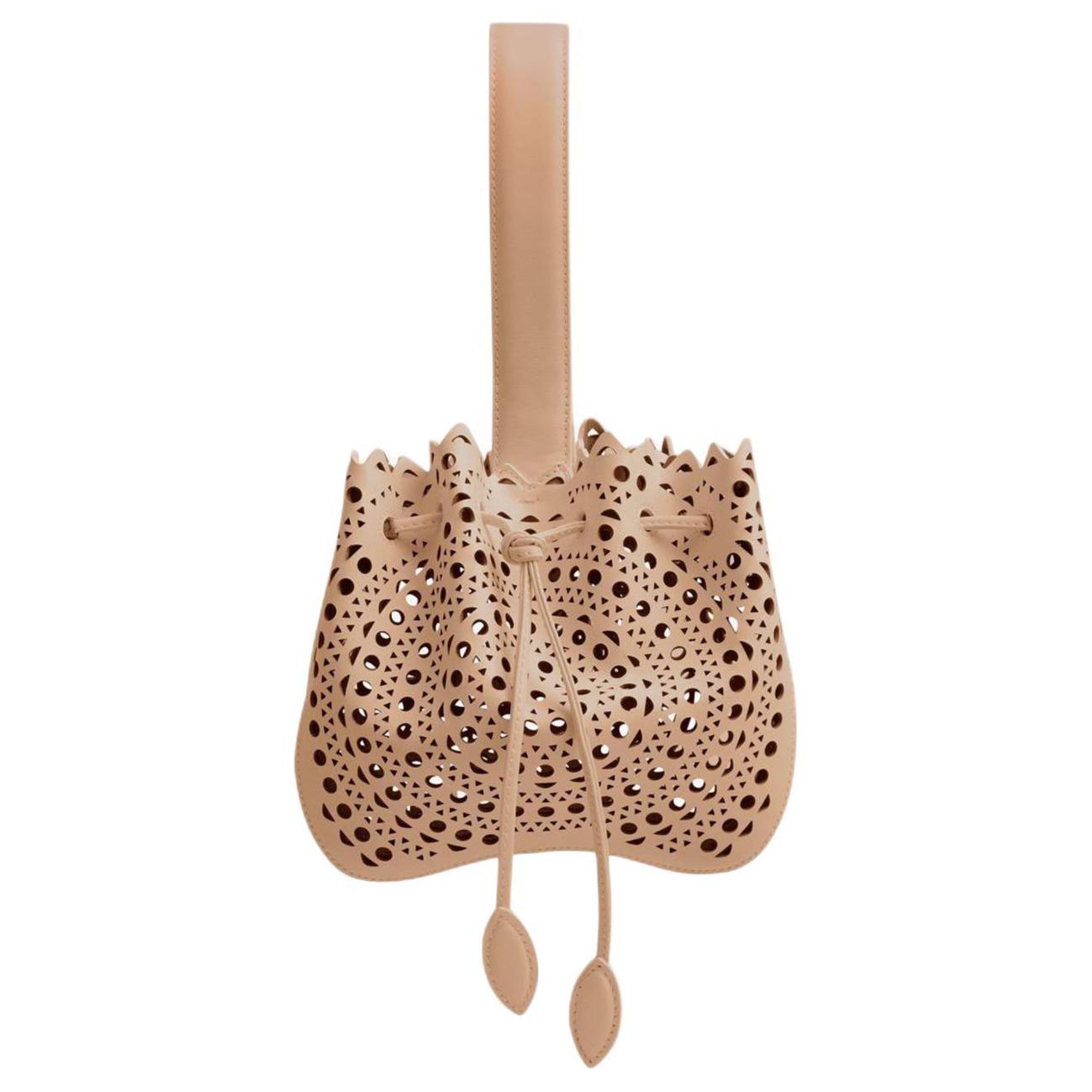 Сумка женская Calfskin Light Umber Alaia, Set (Bag+Dust Bag)