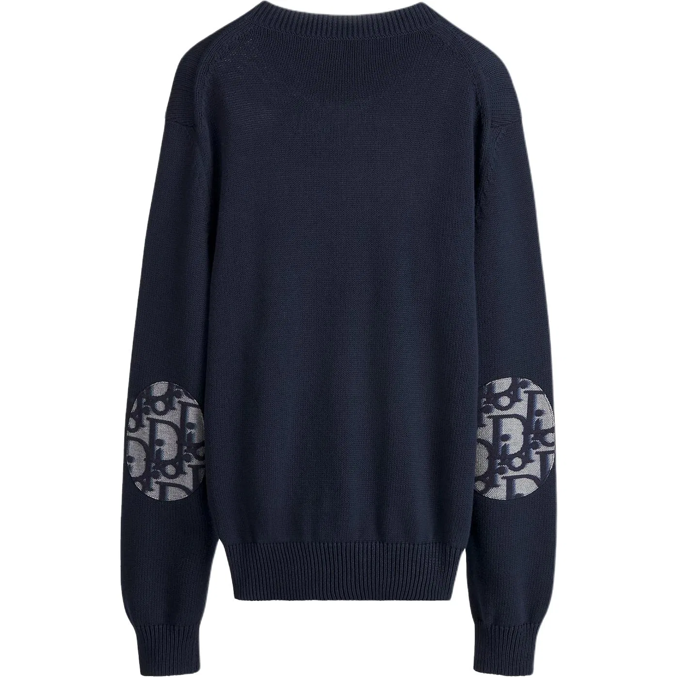 Свитер мужской Navy Crew Neck Moderate Other DIOR, Marine Blue — фото 3