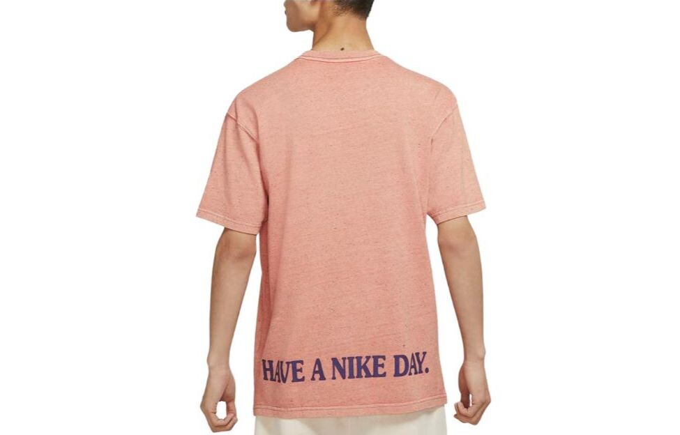 Футболка мужская рок-розовая Nike, розовый — фото 2