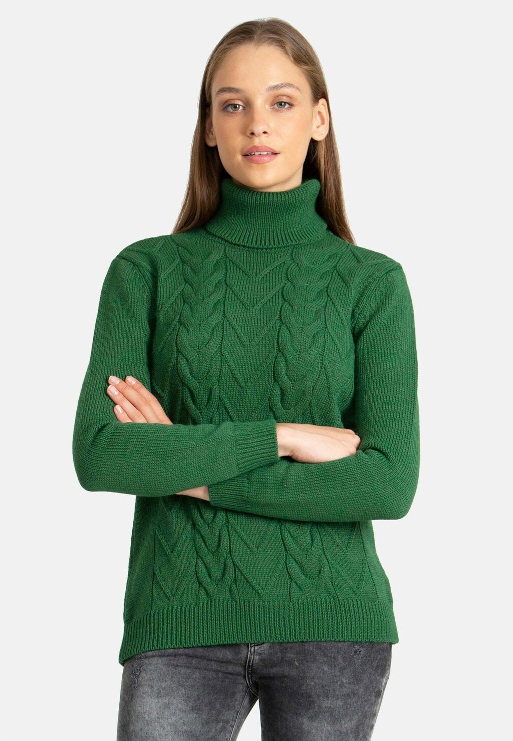 

Свитер Turtle Neck Williot, зеленый