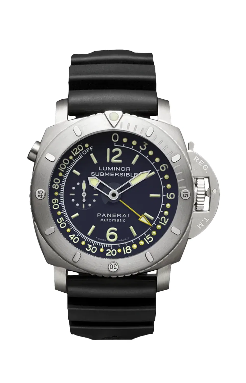 LUMINOR 1950 PANGAEA ГЛУБИНОМЕР - 47 ММ - СПЕЦИАЛЬНАЯ СЕРИЯ - PAM00307 PANERAI, синий