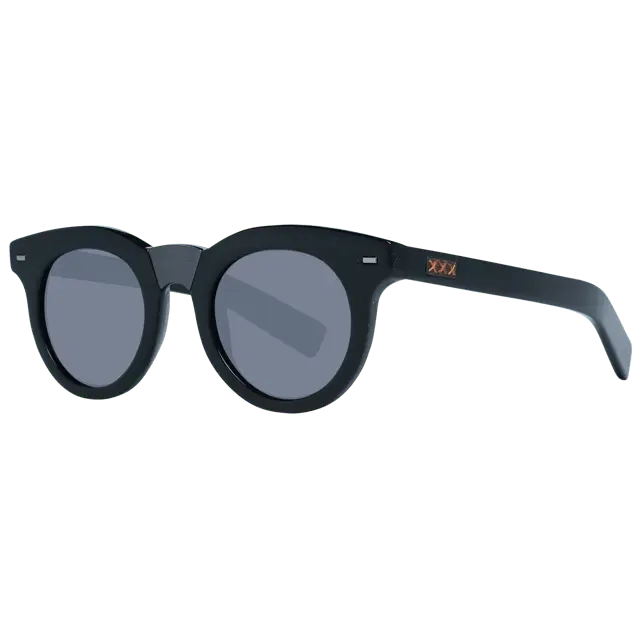 

Солнцезащитные очки zc0010 47 01a Zegna Couture, черный