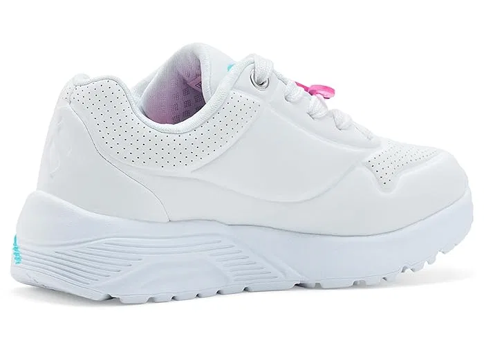 Кроссовки с принтом сердец Skechers X James Goldcrown-Uno Lite Flutter Hearts, White/Multi — фото 4