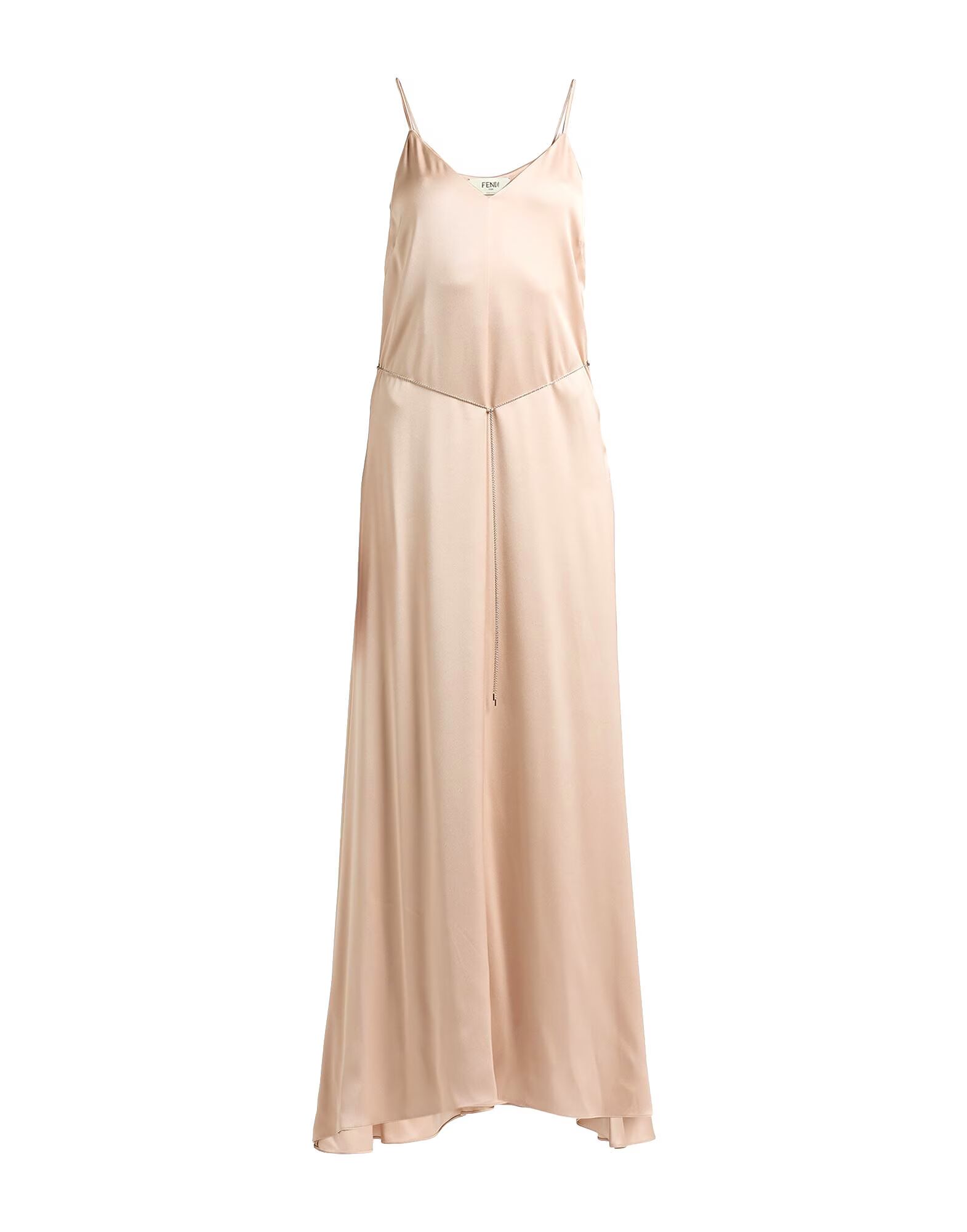 

Макси платье Fendi, бледно-розовый