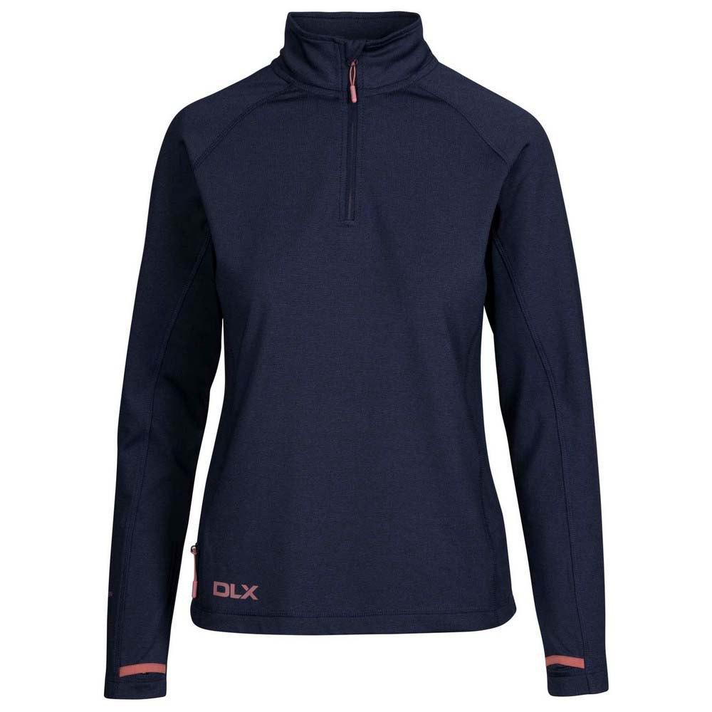 

Спортивная толстовка Dlx Theresa Half Zip, синий, Черный, Спортивная толстовка Dlx Theresa Half Zip, синий