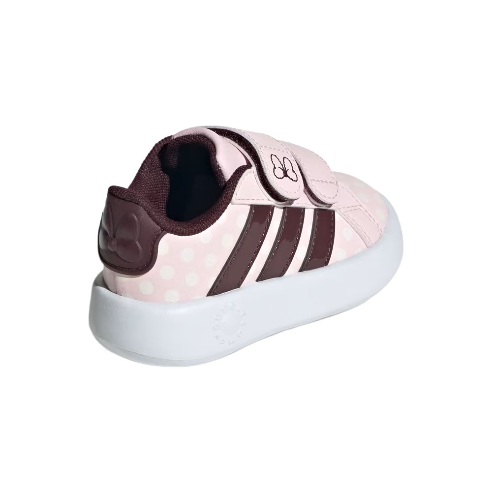 Adidas Disney x GRAND COURT лоу-топ детские туфли Pink — фото 4